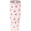 imageHydroJug Sport  Stainless Steel Tumbler with Straw Vacuum Insulated 40oz Leakproof Water Bottle Ergonomic Design Reusable Dishwasher Safe Rubber Base Durable for Gym or Outdoors Alumni RedSweet Cherry