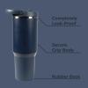imageHydroJug Sport  Stainless Steel Tumbler with Straw Vacuum Insulated 40oz Leakproof Water Bottle Ergonomic Design Reusable Dishwasher Safe Rubber Base Durable for Gym or Outdoors Alumni RedMidnight