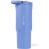 imageHydroJug Sport  Stainless Steel Tumbler with Straw Vacuum Insulated 40oz Leakproof Water Bottle Ergonomic Design Reusable Dishwasher Safe Rubber Base Durable for Gym or Outdoors Alumni RedLight Blue