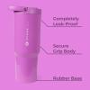 imageHydroJug Sport  Stainless Steel Tumbler with Straw Vacuum Insulated 40oz Leakproof Water Bottle Ergonomic Design Reusable Dishwasher Safe Rubber Base Durable for Gym or Outdoors Alumni RedPulse
