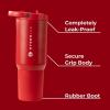 imageHydroJug Sport  Stainless Steel Tumbler with Straw Vacuum Insulated 40oz Leakproof Water Bottle Ergonomic Design Reusable Dishwasher Safe Rubber Base Durable for Gym or Outdoors Alumni RedAlumni Red