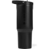 imageHydroJug Sport  Stainless Steel Tumbler with Straw Vacuum Insulated 40oz Leakproof Water Bottle Ergonomic Design Reusable Dishwasher Safe Rubber Base Durable for Gym or Outdoors Alumni RedBlack