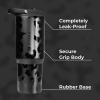 imageHydroJug Sport  Stainless Steel Tumbler with Straw Vacuum Insulated 40oz Leakproof Water Bottle Ergonomic Design Reusable Dishwasher Safe Rubber Base Durable for Gym or Outdoors Alumni RedBlack Leopard