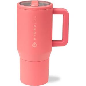 imageHydroJug Kids  20 oz Insulated Kids Water Bottle with Flip Straw ampamp Handle  LeakProof ampamp Durable  Perfect for School Sports Lunch Travel ampamp Camp Alumni RedSalmon