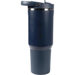 imageHydroJug Sport  Stainless Steel Tumbler with Straw Vacuum Insulated 40oz Leakproof Water Bottle Ergonomic Design Reusable Dishwasher Safe Rubber Base Durable for Gym or Outdoors Alumni RedMidnight