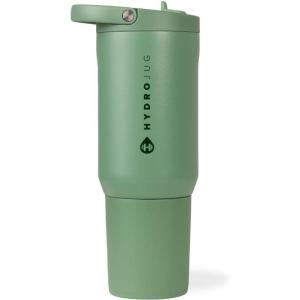 imageHydroJug Sport  Stainless Steel Tumbler with Straw Vacuum Insulated 40oz Leakproof Water Bottle Ergonomic Design Reusable Dishwasher Safe Rubber Base Durable for Gym or Outdoors Alumni RedSage