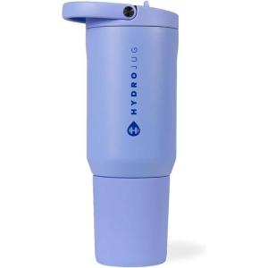 imageHydroJug Sport  Stainless Steel Tumbler with Straw Vacuum Insulated 40oz Leakproof Water Bottle Ergonomic Design Reusable Dishwasher Safe Rubber Base Durable for Gym or Outdoors Alumni RedPeri